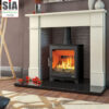 Henley Hazelwood Landscape DEFRA Approved Wood Burning Ecodesign Stove