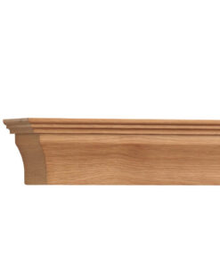 Gallery Contemporary 48 inch Natural Oak Shelf