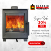 Woodford Pankhurst 4.1kW Wood Burning Ecodesign Stove