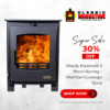 Woolly Mammoth 5 Wood Burning / Multifuel Ecodesign Stove