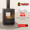 Mendip Churchill 8 Double Sided Stove