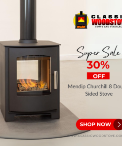 Mendip Churchill 8 Double Sided Stove