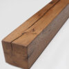 Classic Oak Fireplace Beam - Walnut Brown Finish